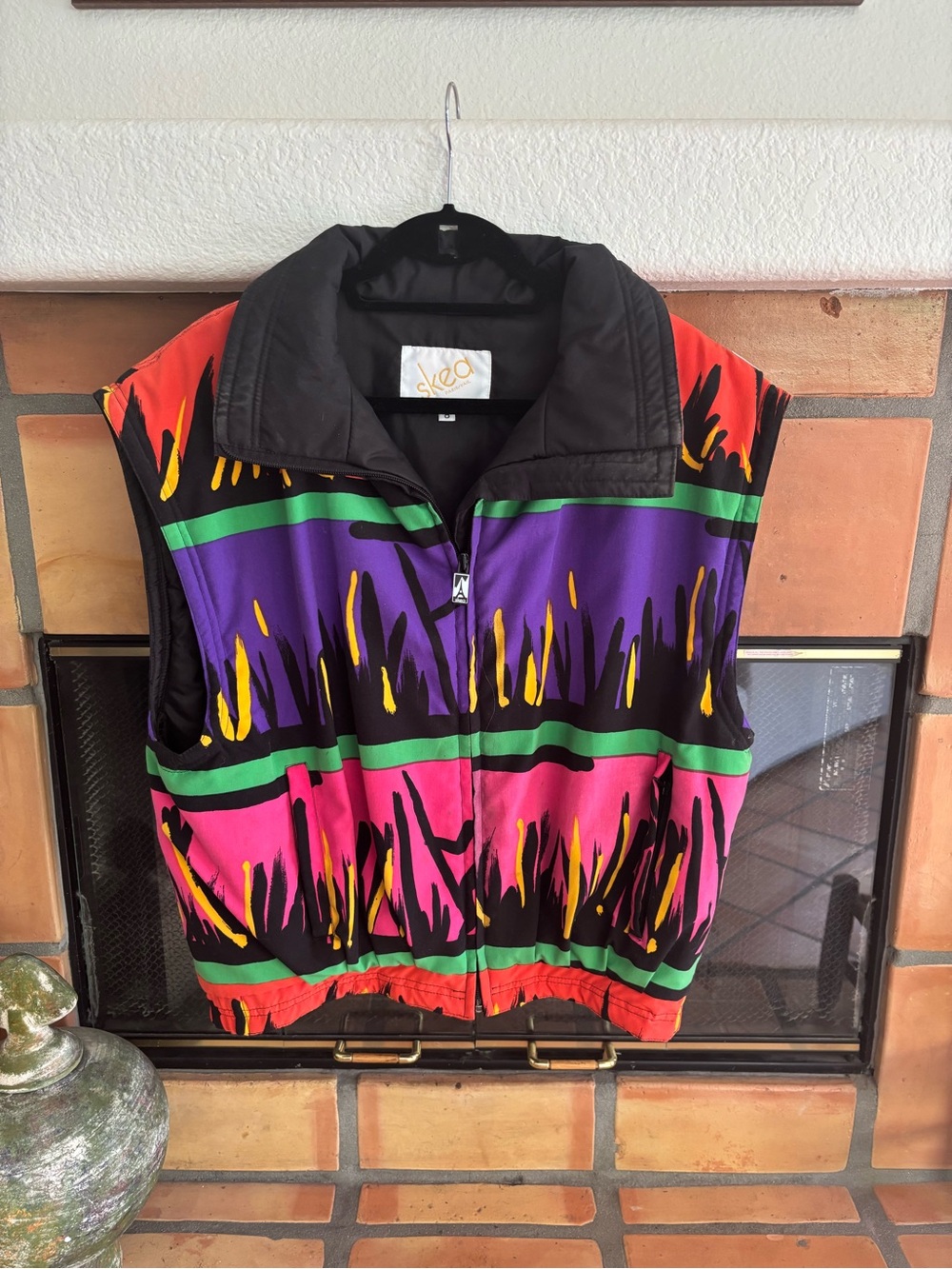Vintage 80s SKEA Vail Paris Ski vest